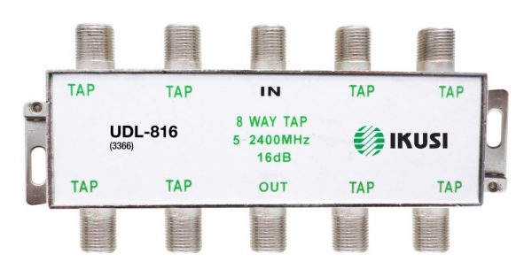 IKUSI tap-off 16dB 8 εξόδων UDL-816