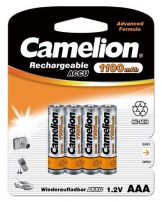 Camelion μπαταρίες NiMH επαναφορτιζόμενες AAA 1.2V 1100mAh 4τμχ