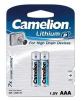 Camelion μπαταρίες λιθίου AAA 1.5V 2τμχ