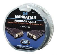 Manhattan καλώδιο DVI-I single link cake box 1.8m