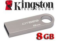 USB Kingston 8GB DTSE9H Silver Aluminum