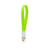 USB Καλώδιο Πράσινο για iPhone-με μαγνήτη 5/5C/5S/6/6+ 20cm