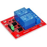 2 CHANNEL 5V RELAY MODULE/RED