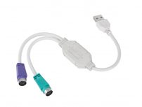 Adaptor PS2 USB cable-PS2 INTEX