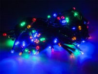 Χριστουγεννιάτικα Λαμπάκια LED RGB IP44 100τμχ Επεκτάσιμα