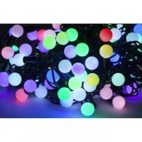 Χριστουγεννιάτικα LED με Ελεγκτή 10m Πολύχρωμα Επεκτάσιμα