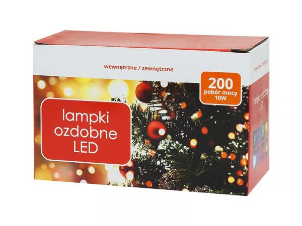 Χριστουγεννιάτικα LED 200x 14m Πράσινα Επεκτάσιμα