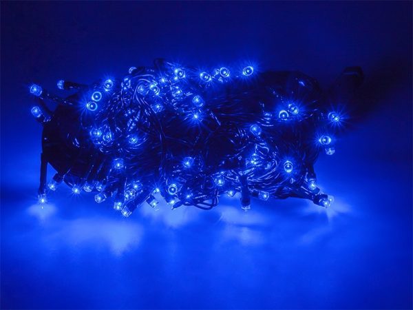 Χριστουγεννιάτικα LED 200x 14m Μπλε Επεκτάσιμα