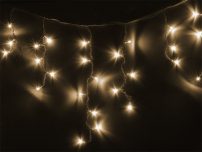 Χριστουγεννιάτικα LED Κουρτίνα 96x Θερμό Λευκό