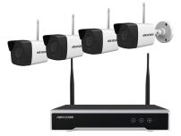 WiFi Kit Hikvision με 4 Κάμερες 2MP NK42W0-1T (WD)